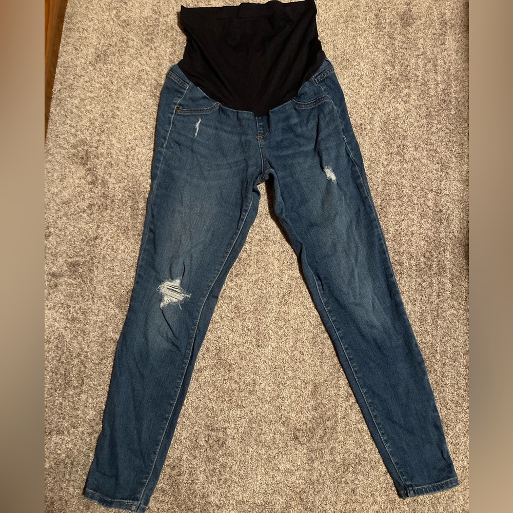 Two Pairs a:glow Maternity Jeans